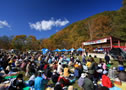 10월중순 이와나이 센쿄(계곡) 단풍 축제